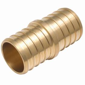 Uc020lfa Sharkbite Pex Pipe Barb Insert Coupling Brass 1 Inch -