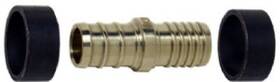 Uc4006lfa Sharkbite Pex Pipe Coupling 3/8 Brass Barb X Inch -
