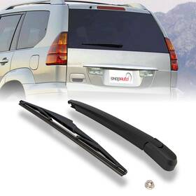 Sa57lxgx1-oe Shopauto Rear Windshield Wiper Arm Blade Assembly Kit Compatible With 2003-2009 Lexus
