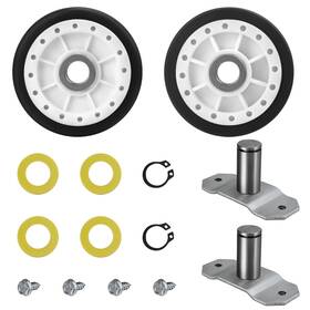 La-1008 Sikawai La1008 Dryer Rear Drum Support Roller Kit By Fit For Whirlpool Roper
