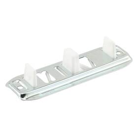 16217 Slide-co Stamped Steel Adjustable Closet Door Floor Guide Single Pa