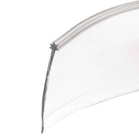 194237 Slide-co Shower Door Bottom Sweep Star Insert Shape 1-5/16 Inch Wide