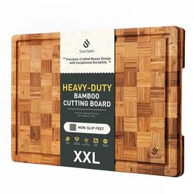250307-cb-005 Socisen Extra Large Bamboo Cutting Board Non Slip Over Sink Kitchen 2025 First Apartm
