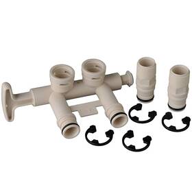 Amazon.found.b08b2ql6n3 Soft Water Supply 7345388 - Softener Bypass Valve Assembly Kit With 2 Adapters 4 Cli