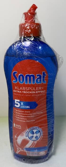 Somat 015000310048 Rinse Aid-sparkling Shine And Optimal Drying 750ml Henkel Miele Dishwasher