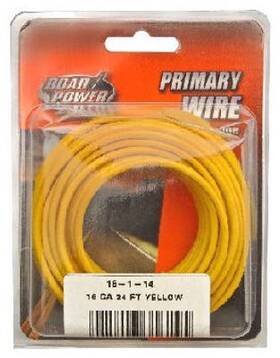 55668333 Southwire Company Llc Primary Wire Yellow 16-ga. 24-ft. -55668333