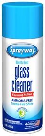 Sprayway Ammonia-free Glass Cleaner Foaming Action Streakless Shine 19 Ounce