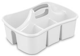 15888006 Sterilite 6 Pack Divided Ultra Caddy White