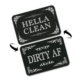 Strendier 658347524798 Dishwasher Magnet Clean Dirty Sign Qmmd Hella And Af