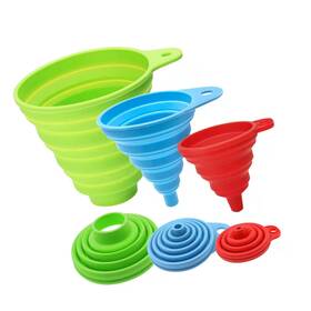 Strendier 669852365820 Kitchen Funnel Set Of 3 Large Medium And Small Gadgets Accessories