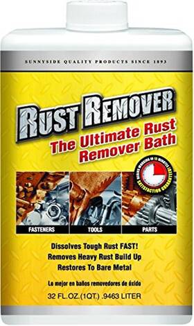 77732 Sunnyside Corporation Rust Remover Bath Parts Cleaner Quart 32 Fl Oz Pack Of 1