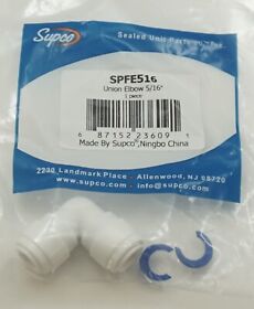 Spfe516 Supco 5/16inch Union Elbow 90 Degree Angle For Hot Or Cold Applications