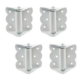 Add03627 T Tulead 4 Pcs Spring Loaded Hinges White Auto Close Door Self Closing