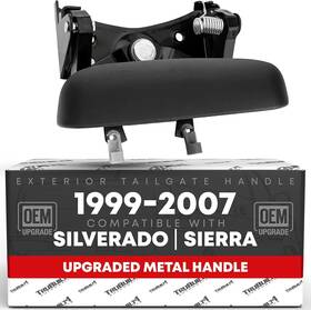 T1a 817801024322 Tailgate Handle Assembly Upgraded Metal - Compatible With 1999-2007 Chevrolet