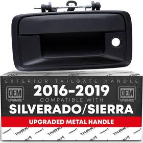T1a 817801026814 Tailgate Handle Assembly Upgraded Metal - Compatible With 2016-2019 Chevrole