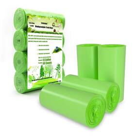 Techshare 294945584570 Trash Bags Biodegradable Strong Rubbish Recycling And Degrada