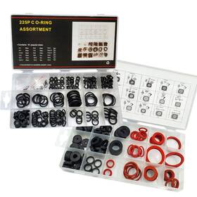 Tw-rubber-001 Toms World 141 Pcs Rubber Sealing Washer Kit With 225 Faucet O-rings Gasket Seal Ass