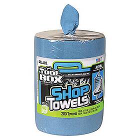 5520701 Toolbox Blue Shop Towel Refill For Big Grip Dispenser Bucket 200-ct