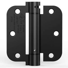 Ly-sph35-b1 Treasem 1 Pack Self Closing Door Hinge 3.5 Inch Spring Loaded Adjustable