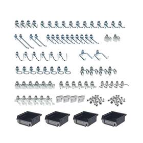 76983 Triton Products Durahook Kit Zinc Plated Steel Hook And Bin A... Fast Ship