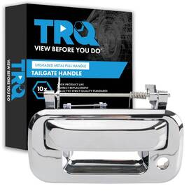 Dha31117 Trq Metal Reinforced Tailgate Handle Chrome Compatible With 2007-2010 Ford Ex
