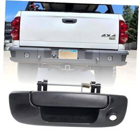 80165 Tyt Autoparts Tailgate Latch Handle Assembly Replacement For 2002-2009 Dodge Ram 1500 2500