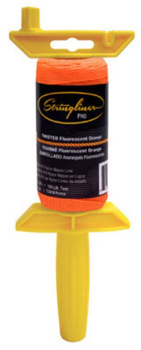 25006 U.s. Tape Company Inc. 135-ft. Twisted Fluorescent Orange Nylon Pro Reel
