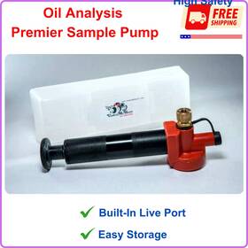 7445009 Under My Hood Oil Analysis Premier Sample Pump - Including Live Port And Storage Case Black