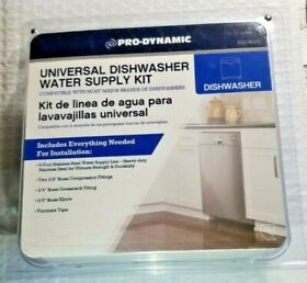 Universal Dishwasher Water Supply Kit Pro-dynamic Pddwss Everything You Need