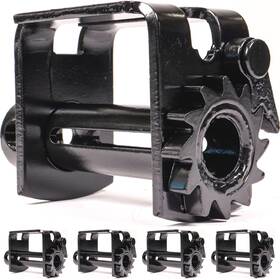 Us Cargo Control 840086904850 Low Profile Sliding Winch For Double L Tracks 5-pack 4 Inch
