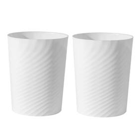 Uu-56-c Uujoly Plastic Small Trash Can Wastebasket Garbage Container Basket For Bath