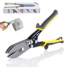Vazioyar 707091217781 5 Blade Sheet Metal Crimper Tools Crimps 22 Gauge Galvanized Steel Met