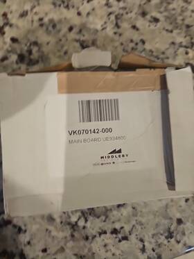 Vk070142-000 Viking Genuine Main Control Board For Dishwashers New With Box