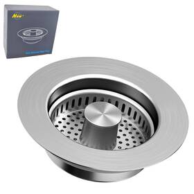 Vs2025-304ss Vishui 2025 Upgraded 3 In 1 Sink Drain Strainer 304 Kitchen Universa