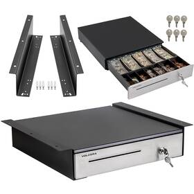 Faf500050 Volcora Cash Register Drawer With Under Counter Mounting Metal Bracket - 16 B