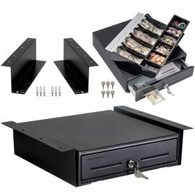Faf500055 Volcora Cash Register Drawer With Under Counter Mounting Metal Bracket 13 Inch B
