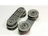W10078083 Whirlpool Kitchenaid Oem Dishwasher Dishrack Track Roller Set