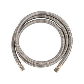 Wh017 Watflow Ice Maker Hose With 1/4 Inch Comp By Connection 5f Flexible Braided St