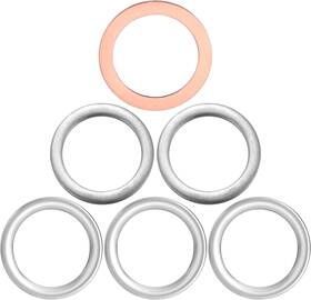 Waylin 686560644320 Differential And Transmission Drain Plug Crush Washers Gaskets Compatible With 4