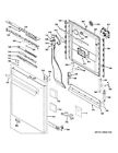 Zdt870ssf7ss Wd21x22290 Ge New Oem Dishwasher Control Ui Lcd Astn