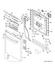 Wd21x23556 Ge New Oem Dishwasher Configured Ui Control
