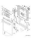 Pdt825sgj0bb Wd21x23710 Ge New Oem Dishwasher Interface Board Top Logic