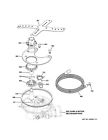 Pdt825sgj0bb Wd22x22857 Ge New Oem Dishwasher Arm Spray Lower Asm