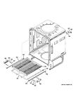 Wd02x22851 Wd27x22350 Ge New Oem Dishwasher Right Rail