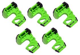 Wedge-it 723905944711 - The Ultimate Door Stop Lime Green 5 Pack