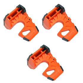 Wedge-it 723905944797 - The Ultimate Door Stop Orange 3 Pack