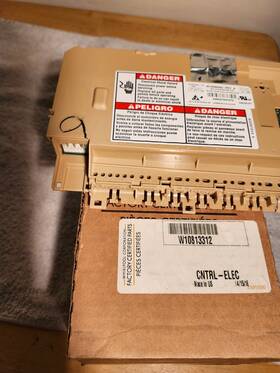 W10813312 Whirlpool 10813312 Dishwasher Contol Board Pt#w10813312 New In Box
