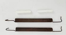 Wdf320paw1 Whirlpool 23bb26 2 Dishwasher Door Springs 7-5/8 Inch X 5-1/2 9/16 0.078