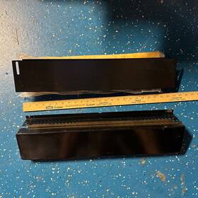 3368943 Whirlpool Dishwasher Bottom Toe Kick Plate Access Panel Black Fits Many Models