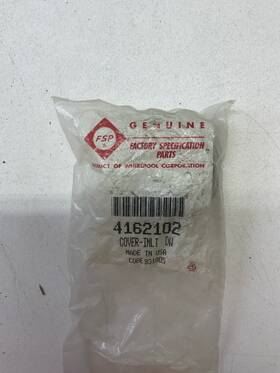 4162102 Whirlpool Genuine Oem Fsp Dishwasher Inlet Cover - Silver